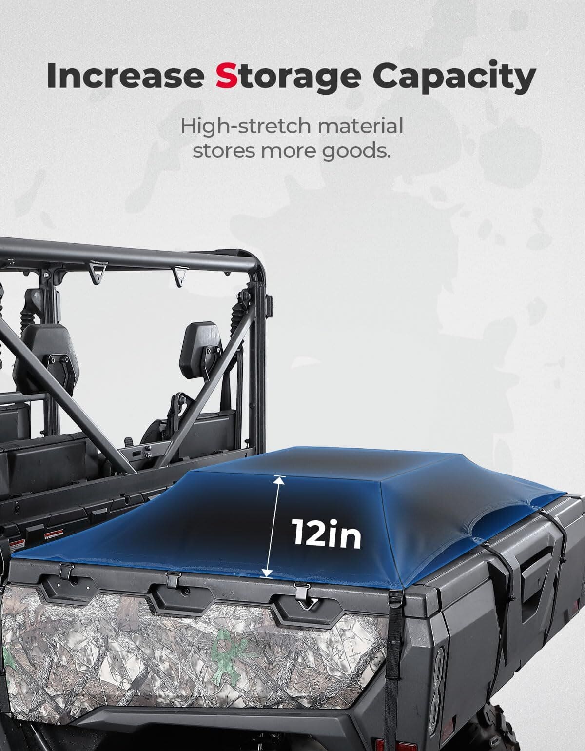 Kemimoto CF Moto UForce 1000 Soft Cargo Bed Cover