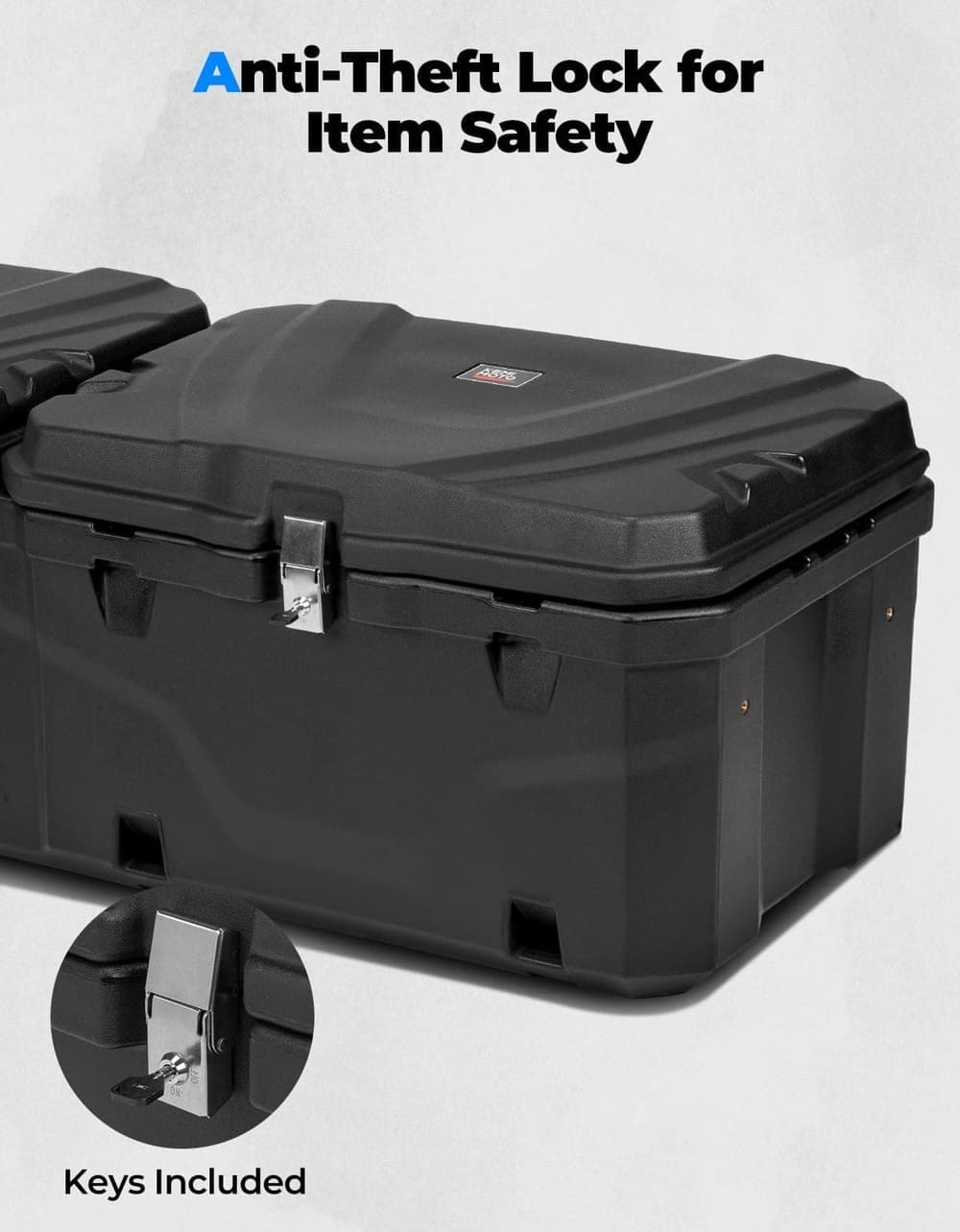 Kemimoto CF Moto UForce 1000/1000XL 110L/29Gal UTV Bed Storage Box