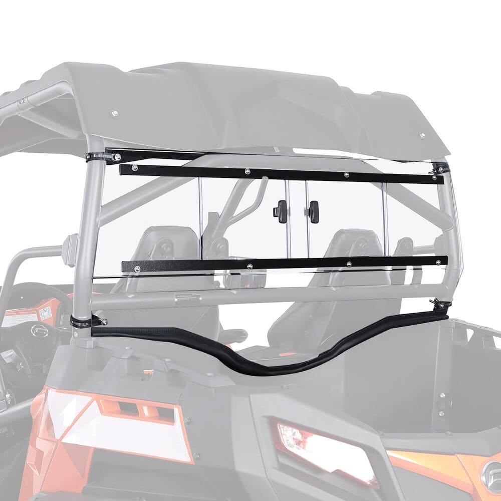 Kemimoto CF Moto ZForce 800/ 1000 2-in-1 Rear Windshield