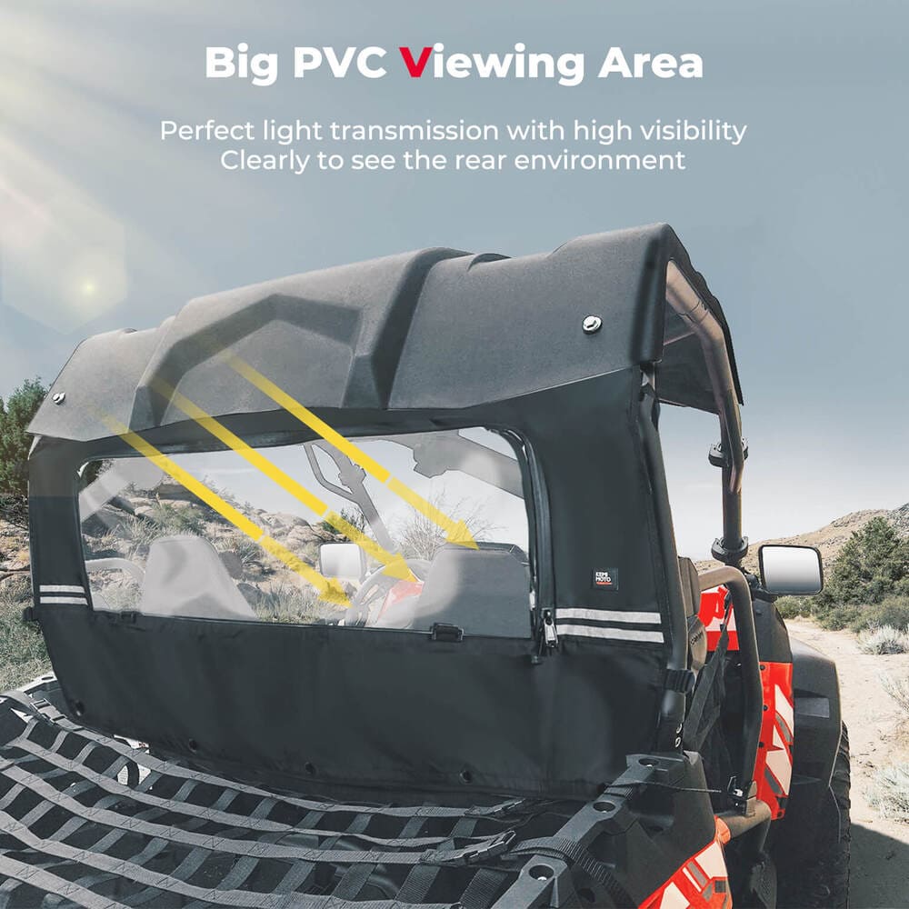 Kemimoto CF Moto ZForce 800/ 1000 Roll Up & Down Rear Windshield