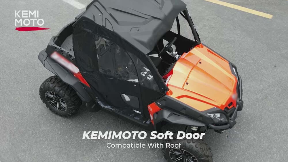Kemimoto CF Moto ZForce 800/ 1000 Soft Cab Enclosure Doors