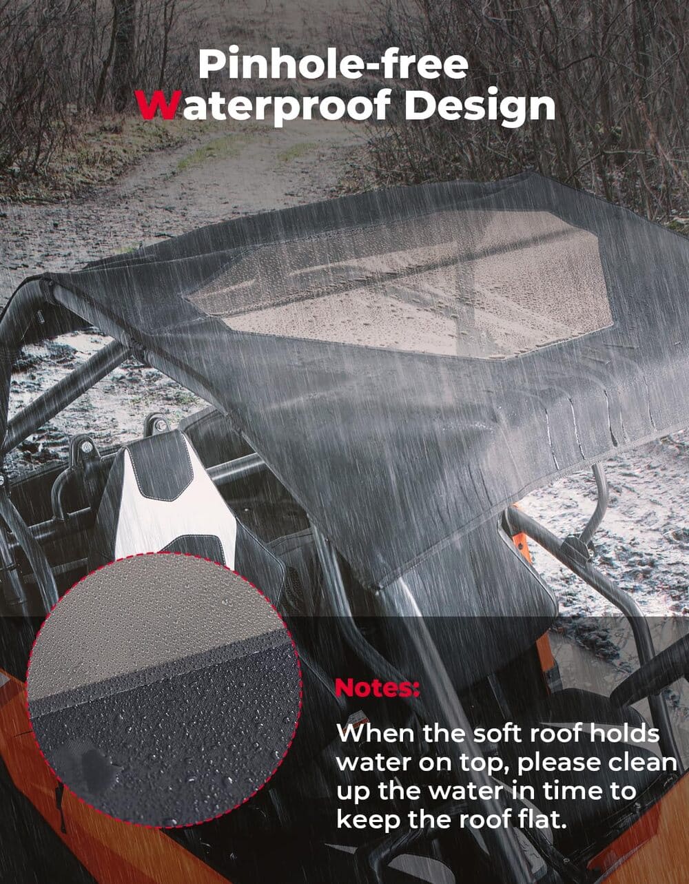 Kemimoto CF Moto ZForce 500/800/1000 Soft Roof