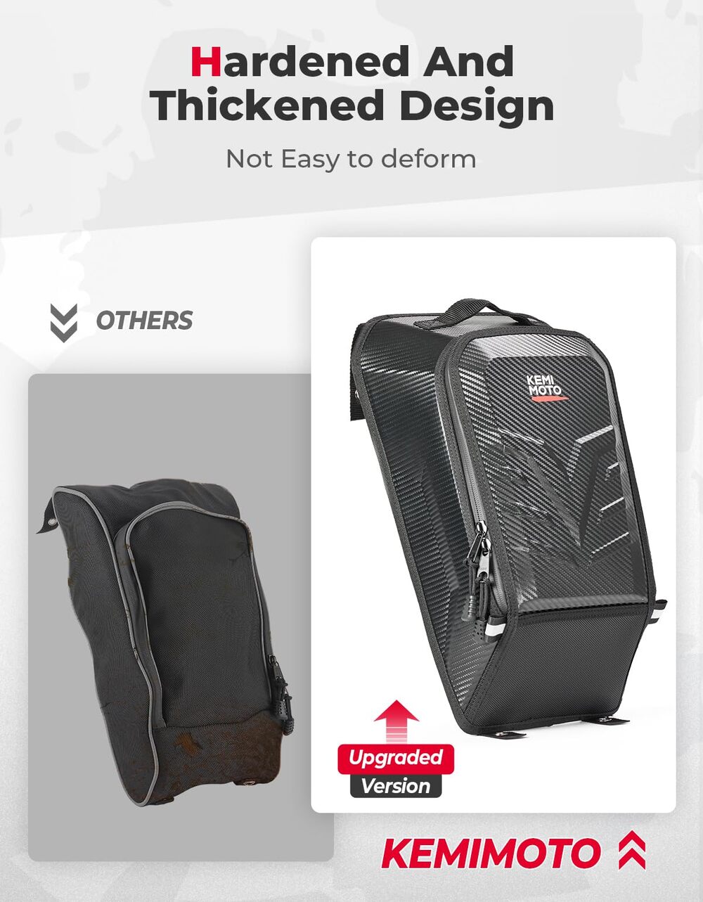 Kemimoto CF Moto ZForce 950 Center Storage Bag EVA Rigid Material