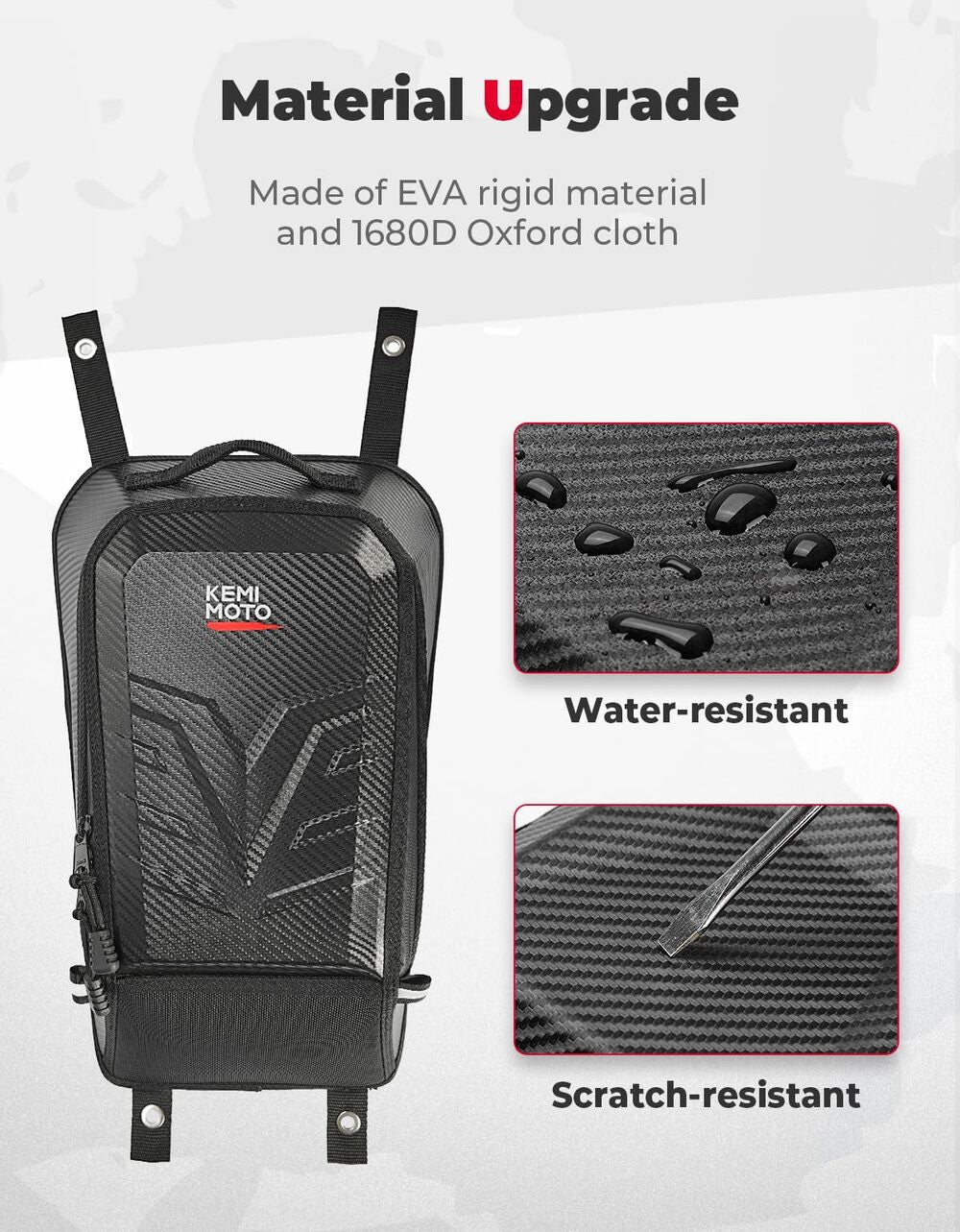 Kemimoto CF Moto ZForce 950 Center Storage Bag EVA Rigid Material