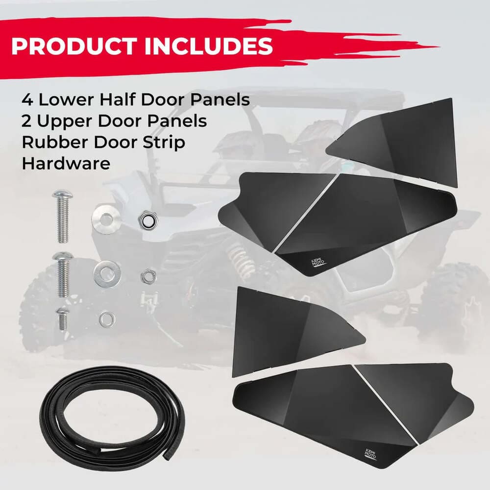 Kemimoto CF Moto ZForce 950 Lower Doors Inserts & Soft Cab Enclosures