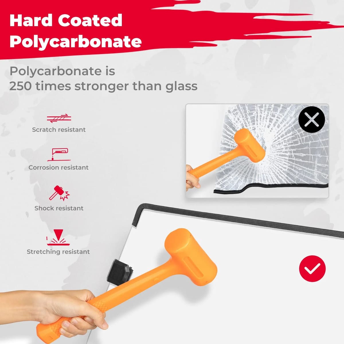 Kemimoto CF Moto ZForce 950 Scratch Resistant Full Windshield