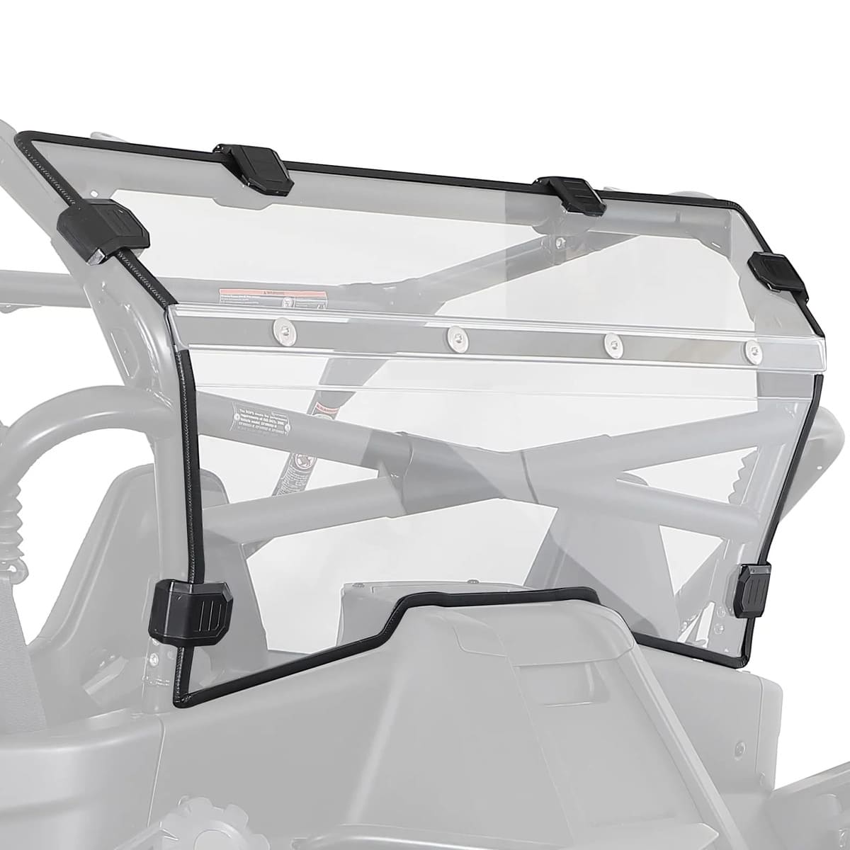 Kemimoto CF Moto ZForce 950 Scratch Resistant Rear Windshield