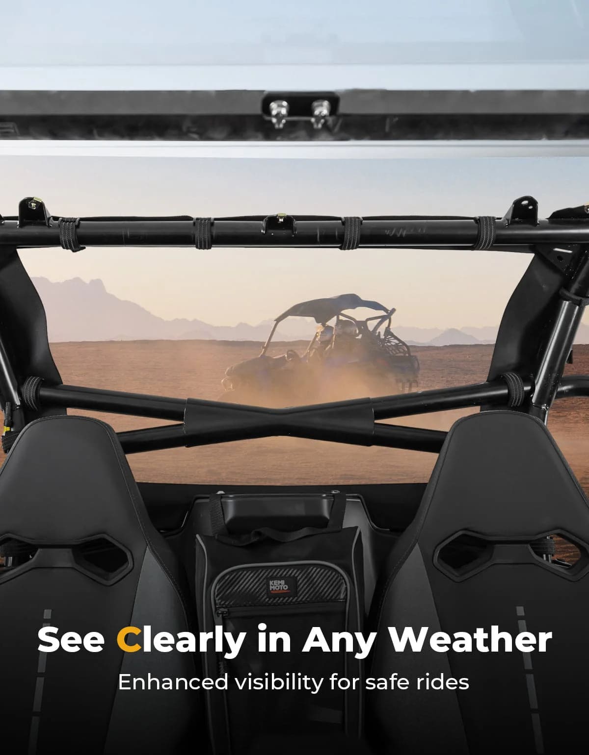 Kemimoto CF Moto ZForce 950 UTV Soft Rear Windshield