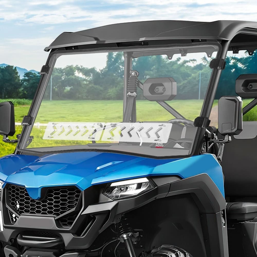 Kemimoto CF Moto UForce 600 Vented Front Windshield