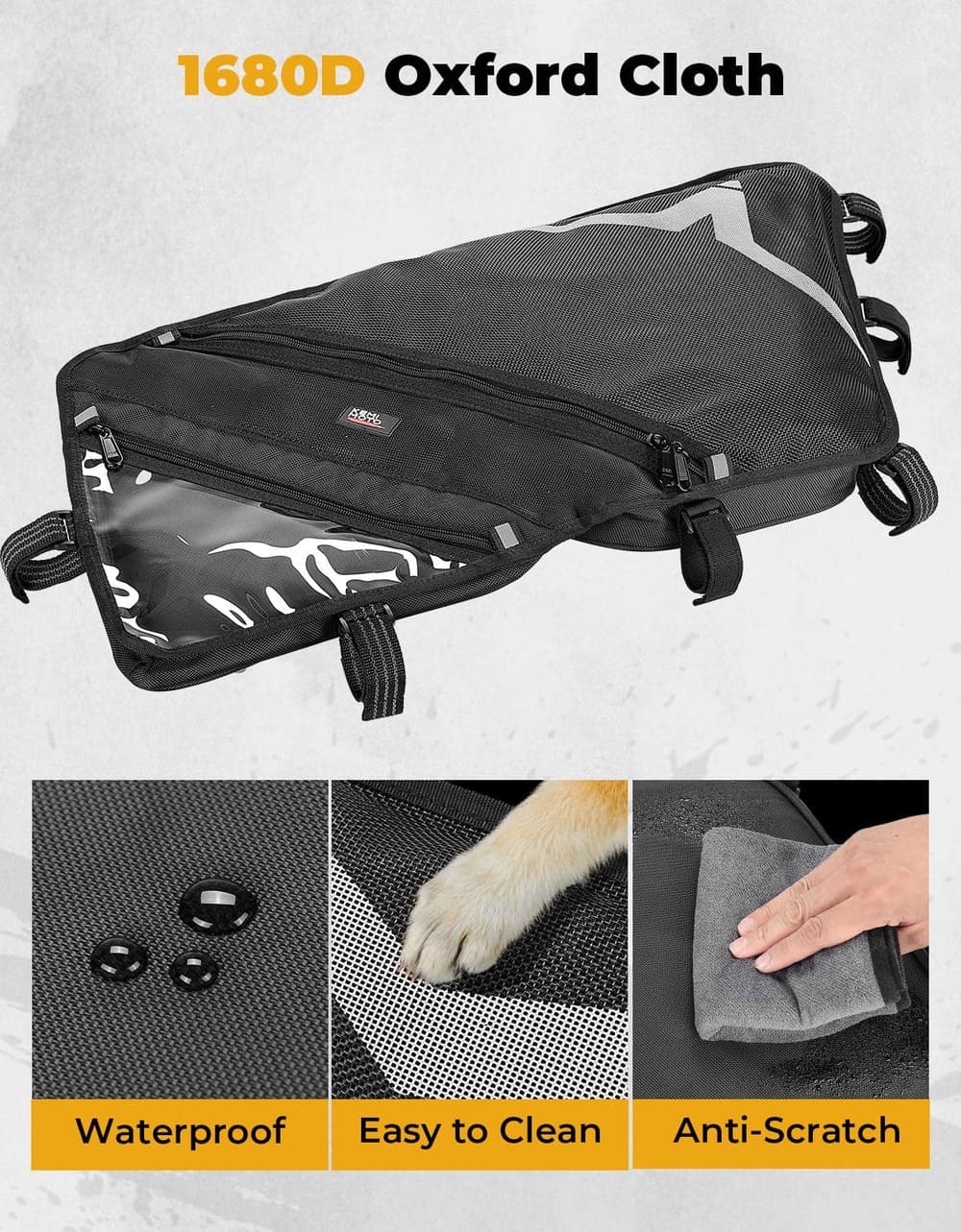 Kemimoto CF Moto ZForce 500/800/1000 1680D Waterproof Roof Bag