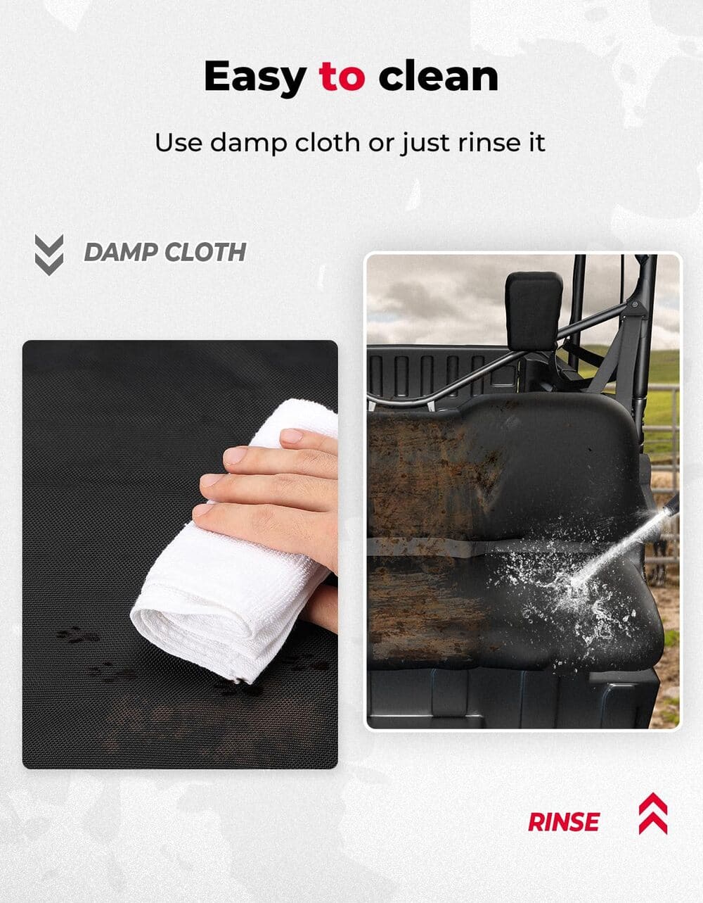 Kemimoto Honda Pioneer 1000 Upgraded Seat Covers