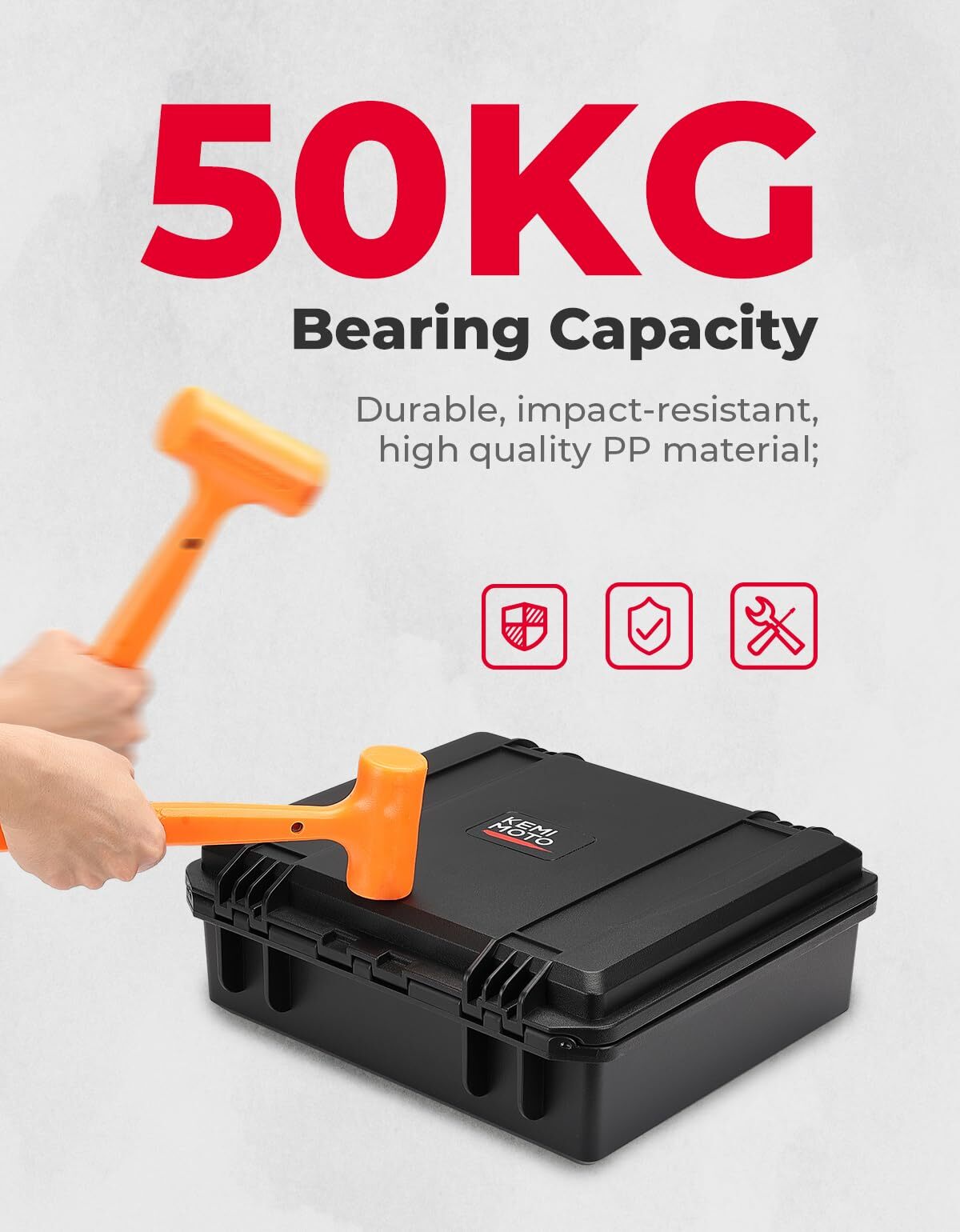 Kemimoto Honda Pioneer 1000 UTV DIY Tool Case Box