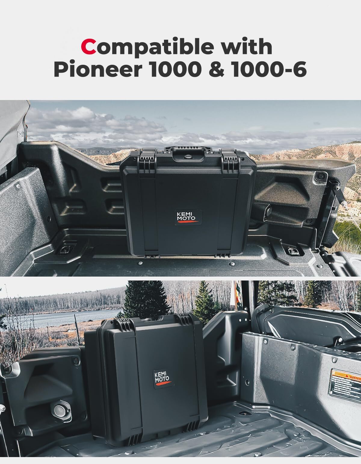 Kemimoto Honda Pioneer 1000 UTV DIY Tool Case Box