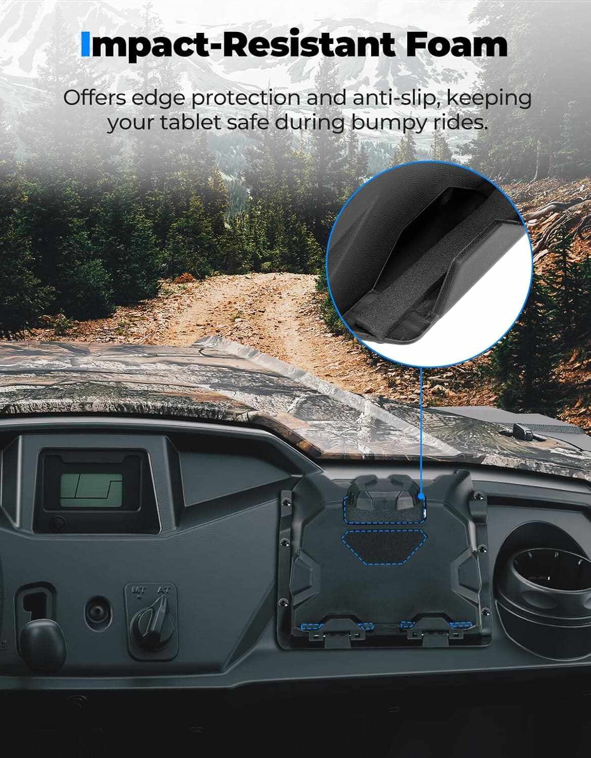 Kemimoto Honda Pioneer 500 Electronic Device Holder