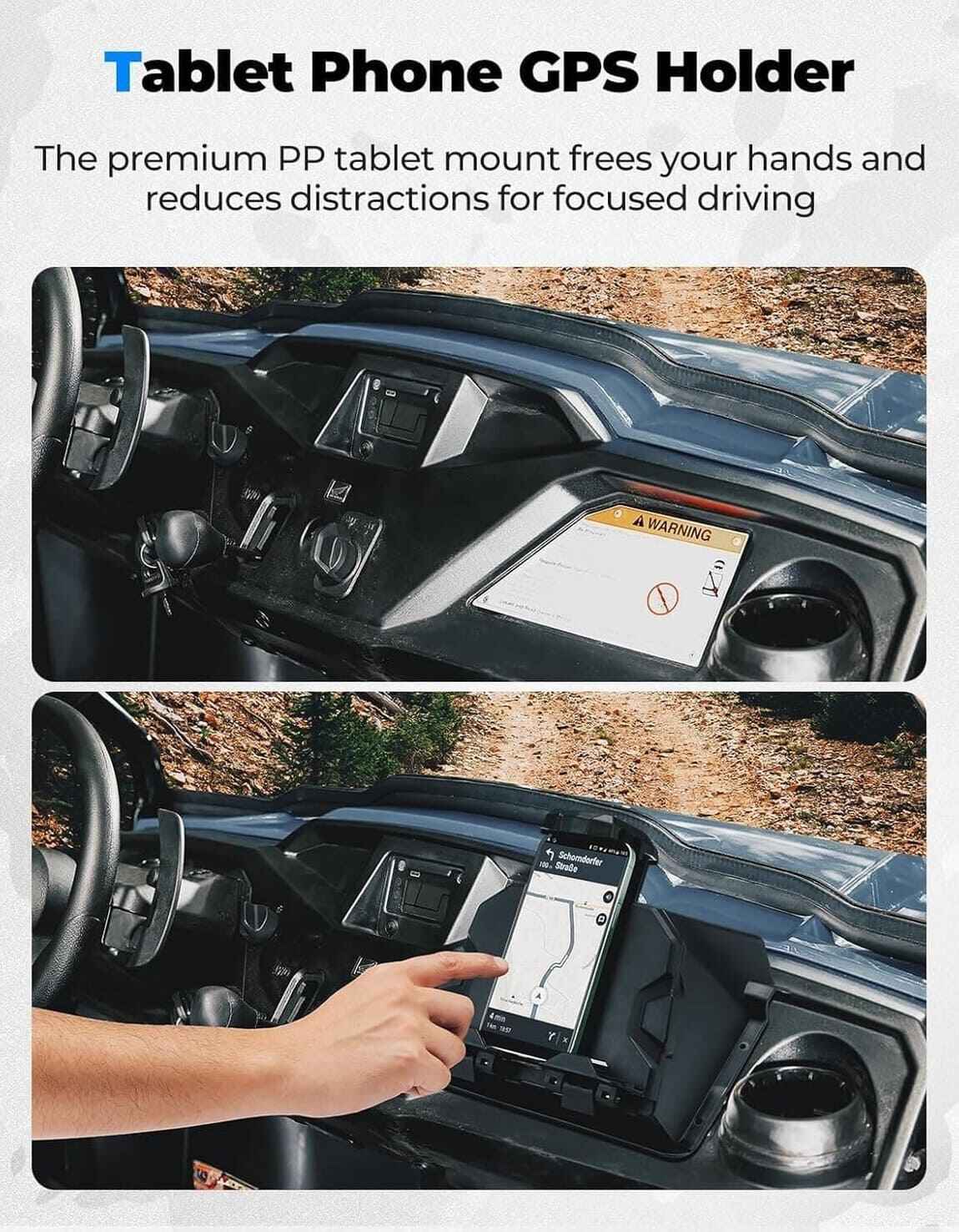 Kemimoto Honda Pioneer 500 Electronic Device Holder