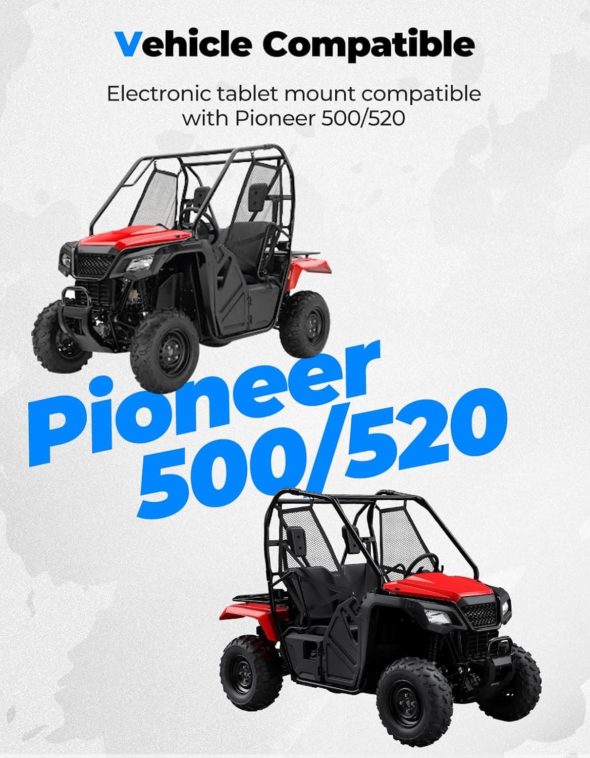 Kemimoto Honda Pioneer 500 Electronic Device Holder