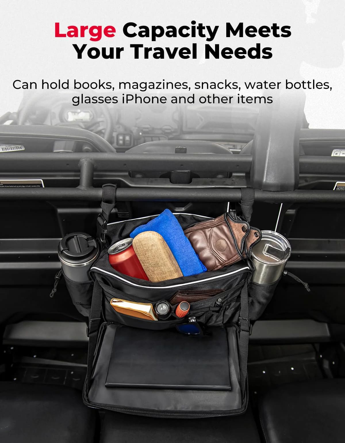 Kemimoto Honda/Polaris & Can-Am UTV Storage Bag