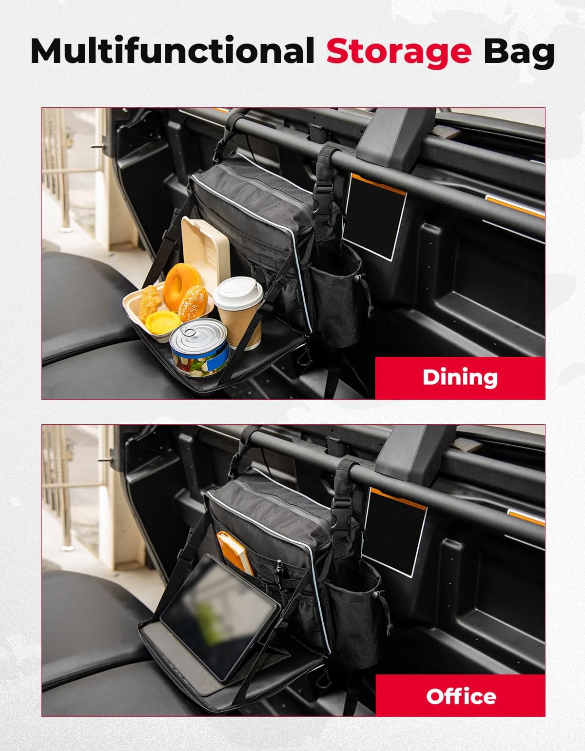 Kemimoto Honda/Polaris & Can-Am UTV Storage Bag