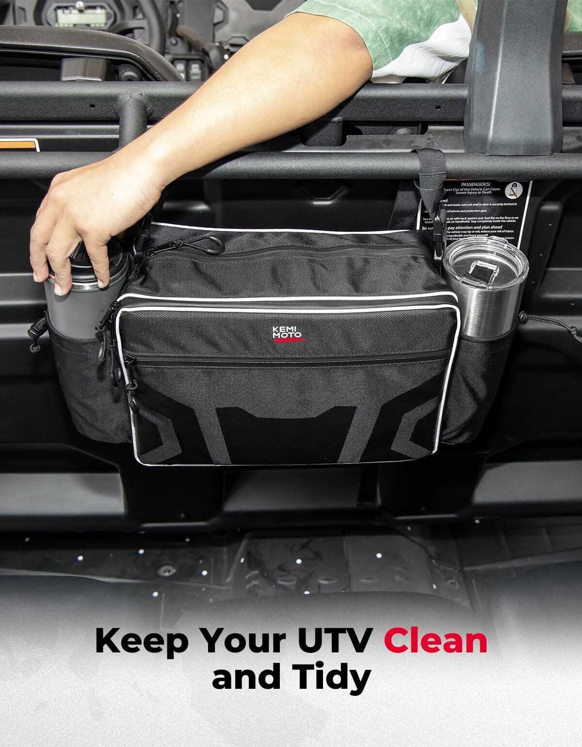Kemimoto Honda/Polaris & Can-Am UTV Storage Bag
