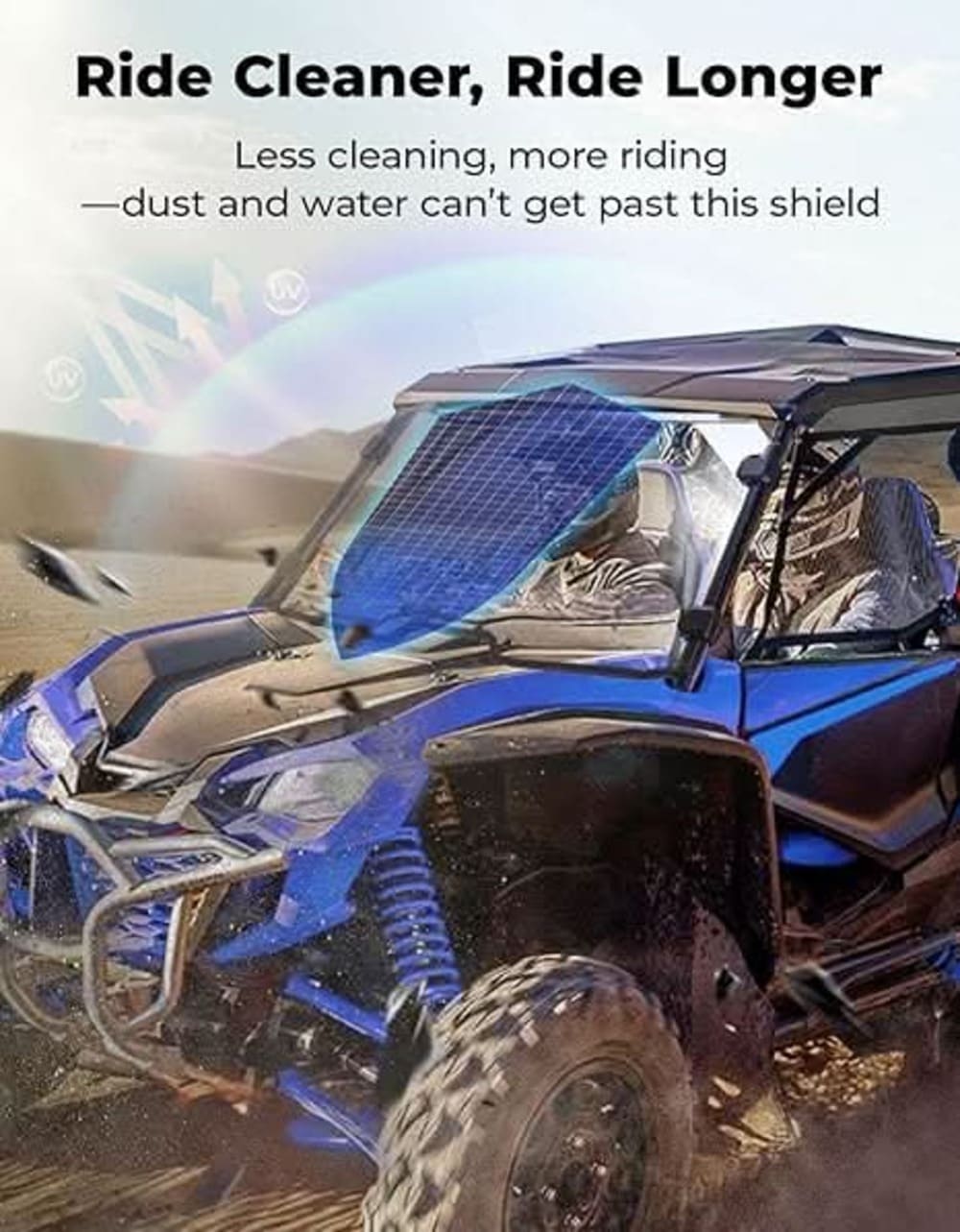 Kemimoto Honda Talon 1000X/1000R Front Full Windshield