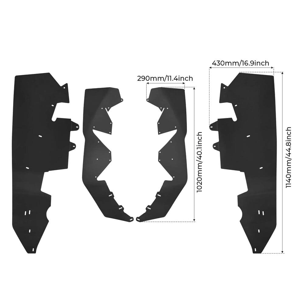 Kemimoto Honda Talon 1000R/1000R Fender Flares