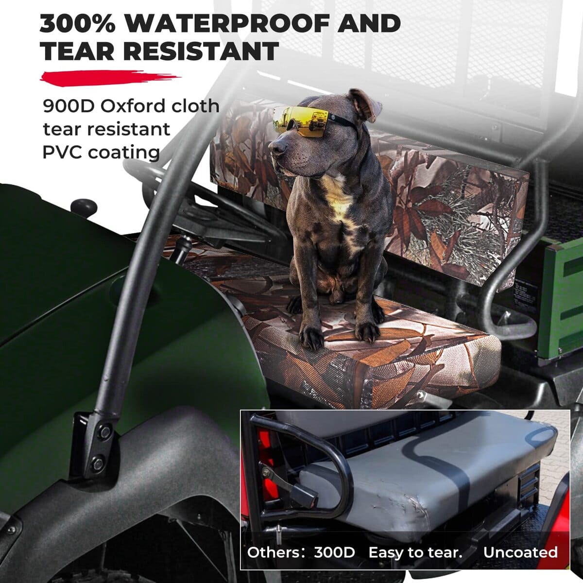 Kemimoto Kawasaki Mule 3000 UTV Camo Seat Cover