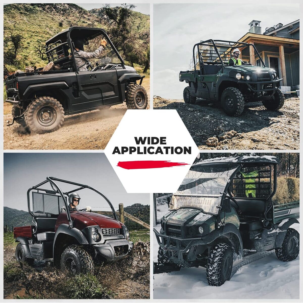 Kemimoto Kawasaki Mule 3000 UTV Camo Seat Cover