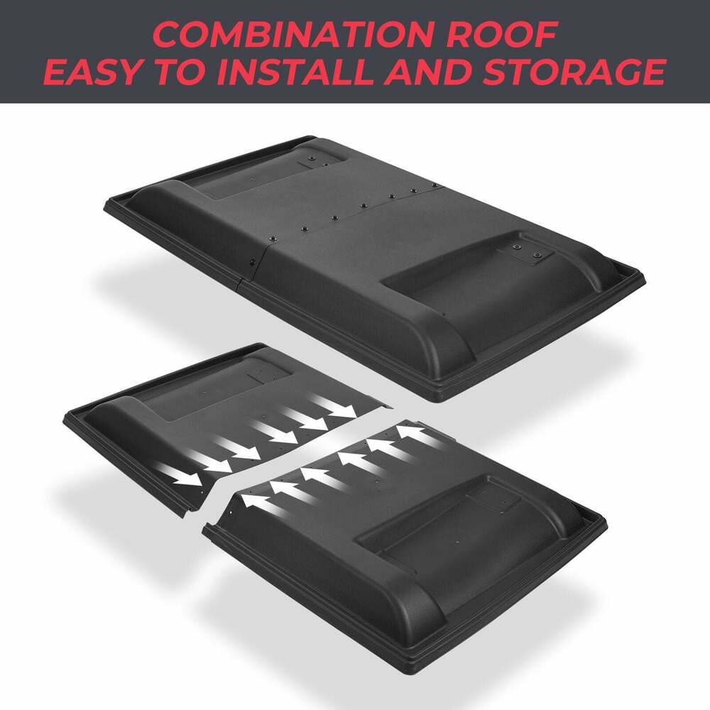 Kemimoto Kawasaki Mule Top Hard Roof