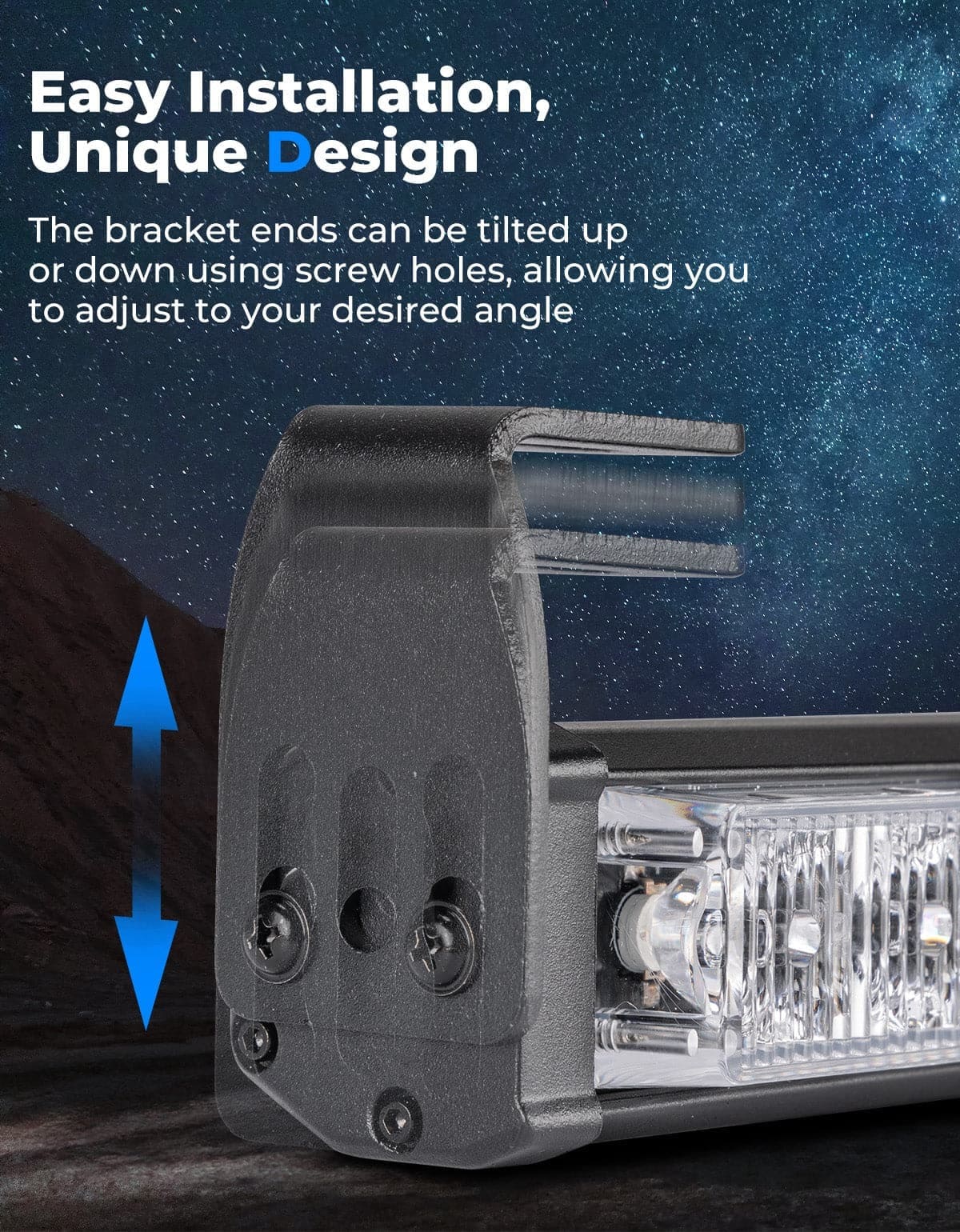 Kemimoto Polaris RZR XP 1000 30" UTV Chase Light Bar