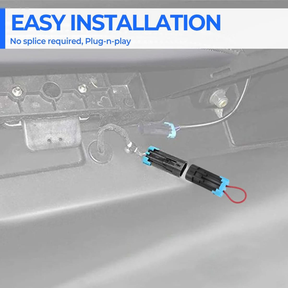 Kemimoto '10-'21 Can-Am Commander Seat Belt Harness Clip Bypass Plug