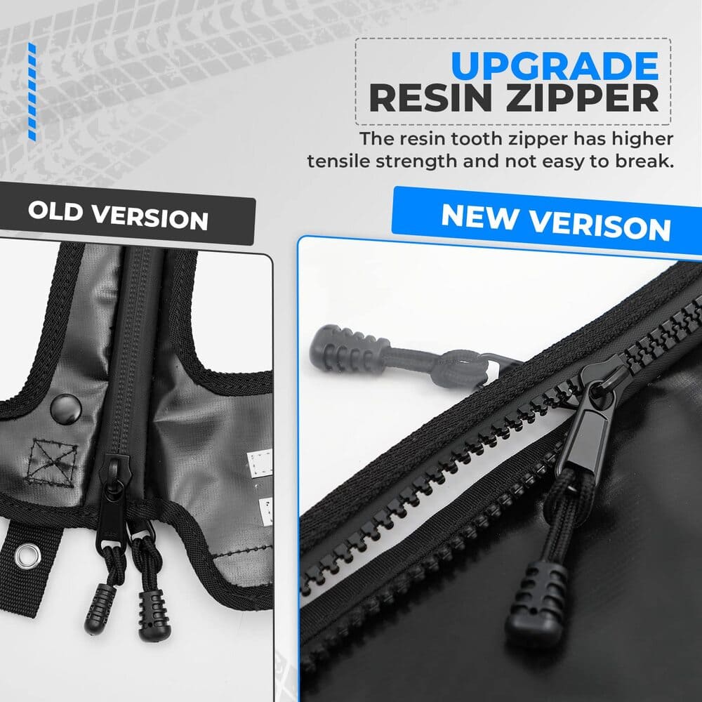 Kemimoto Polaris General XP 4 1000 Soft Cab Enclosure & Rear Windshield