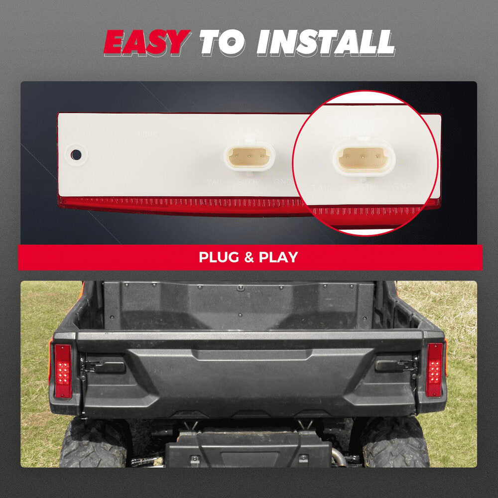 Kemimoto Polaris Ranger 400/500/570/ Midsize 800 Rear Tail Light