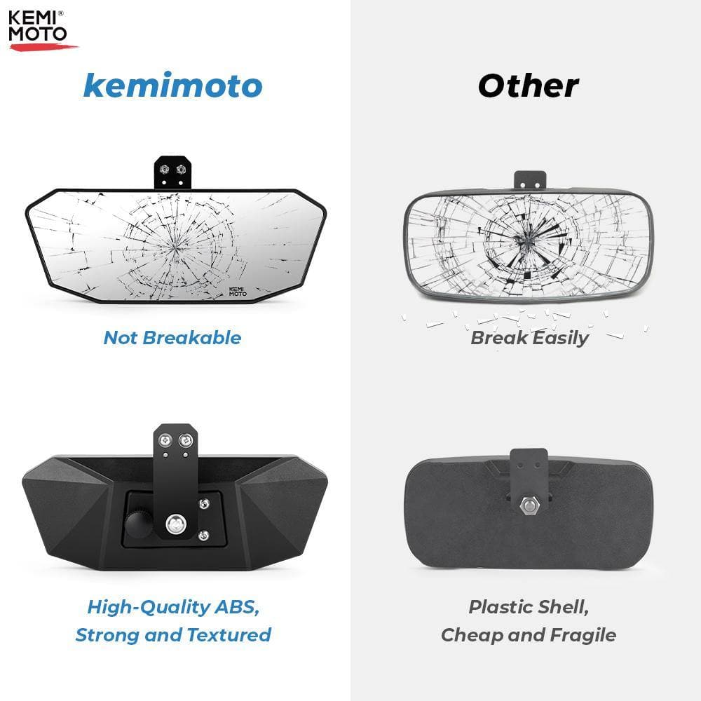 Kemimoto Polaris Ranger 500 Upgraded Rear View Mirror