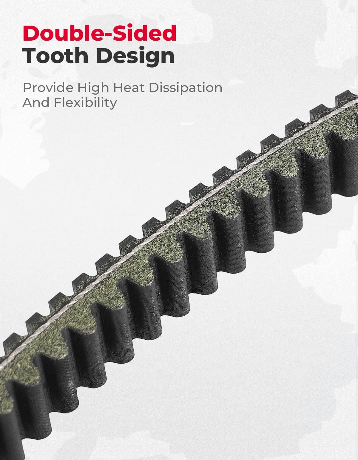 Kemimoto Polaris Ranger 500/ 800 UTV Heavy Drive Belt