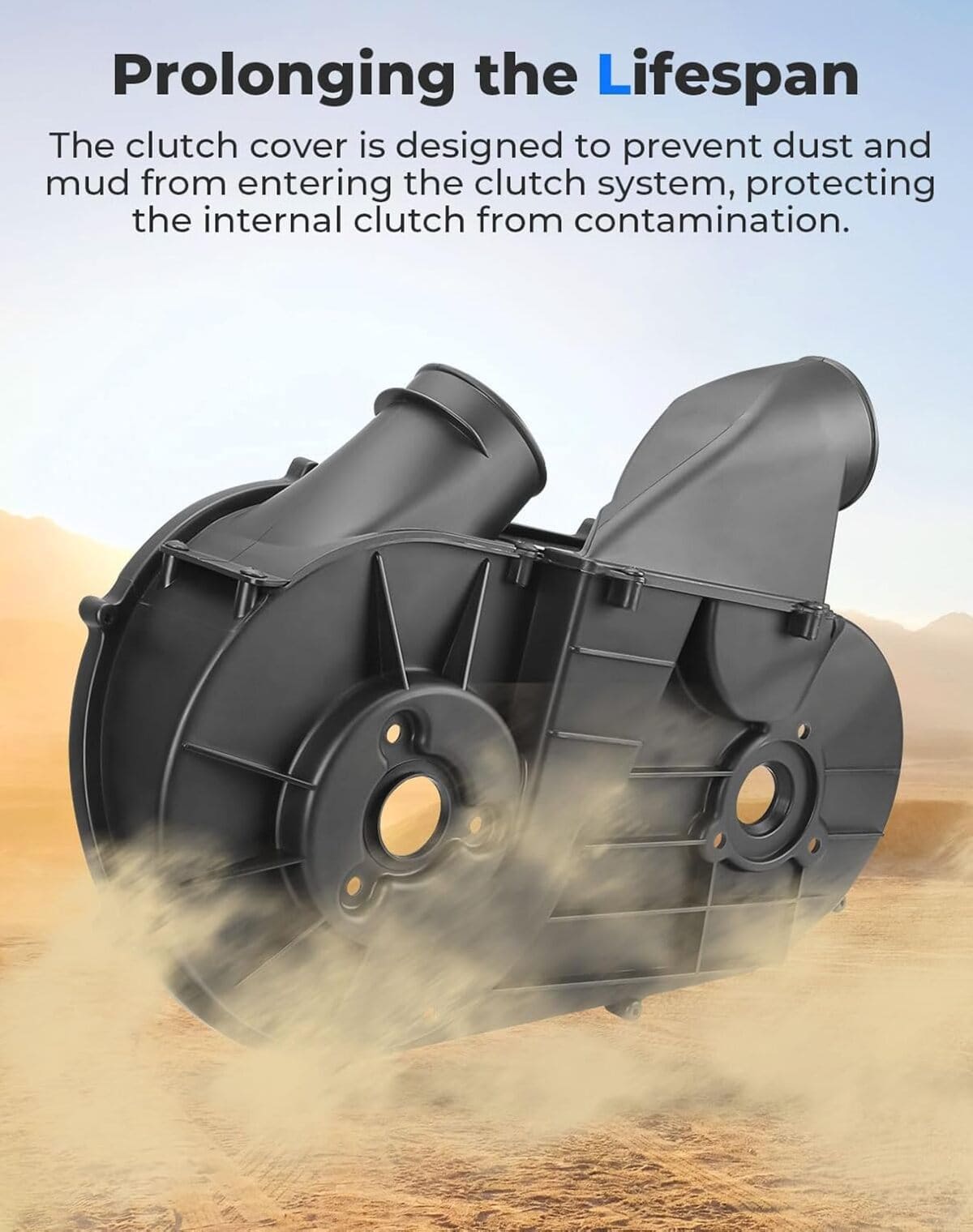 Kemimoto Polaris Ranger Crew XP 1000 Inner Clutch Cover Belt Box