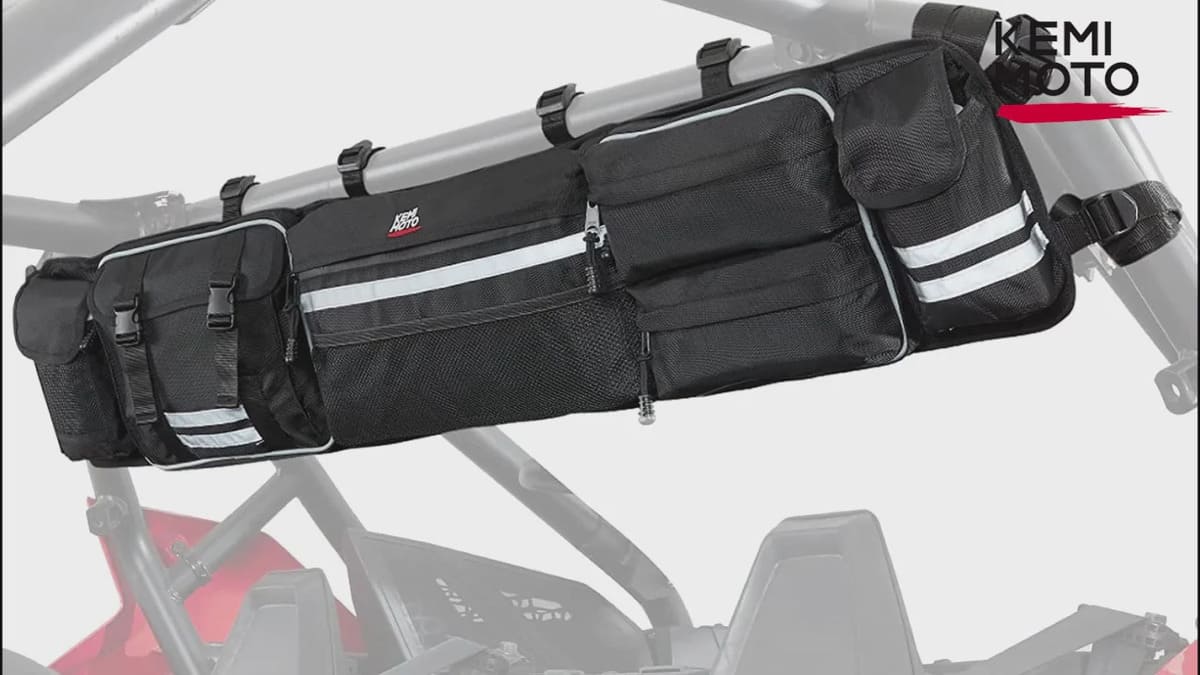 Kemimoto Polaris Ranger/RZR Universal UTV Roll Cage Organizer