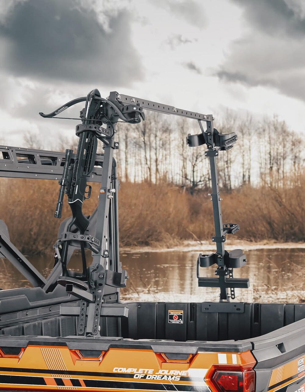 Kemimoto Polaris Ranger UTV Double Crossbow Rack