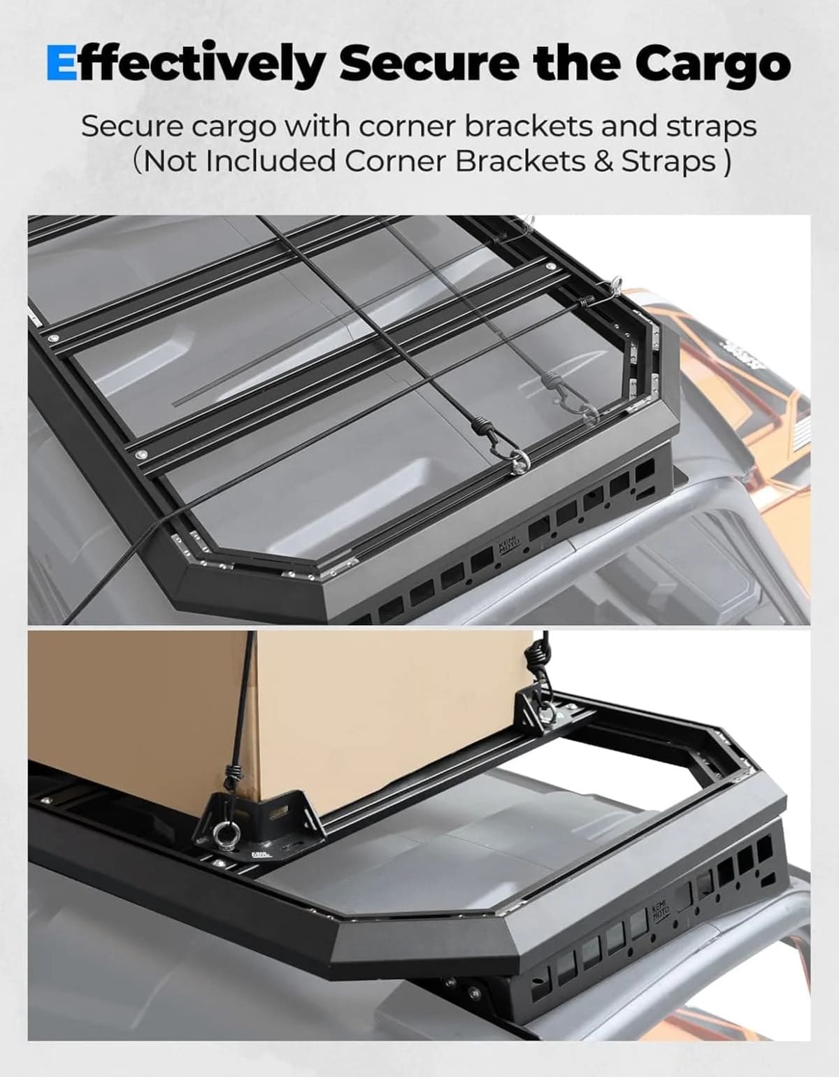 Kemimoto Polaris Ranger XP 1000 2-Seat Roof Rack