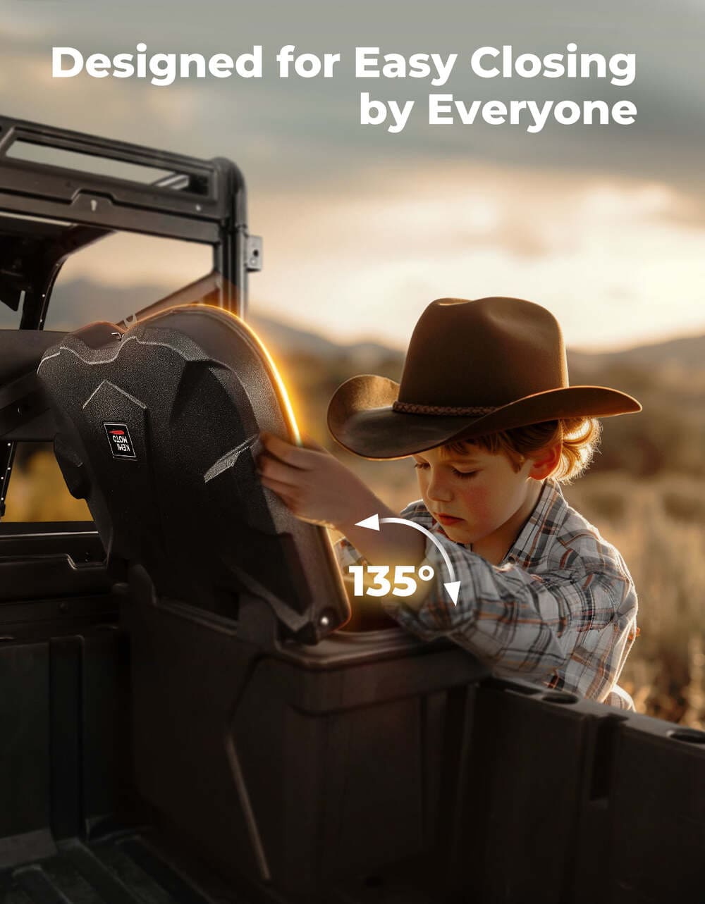 Kemimoto Polaris Ranger XP 1000 20L Cargo Storage Box