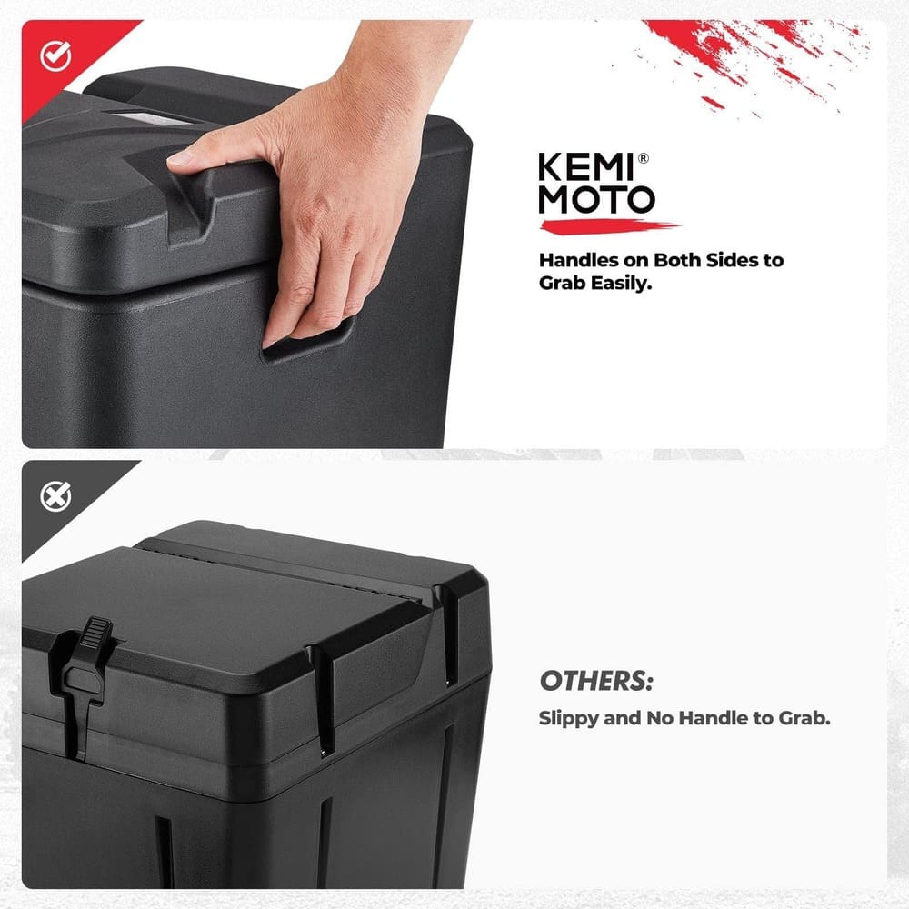 Kemimoto Polaris Ranger XP 1000 26.5L Under Seat Storage Box