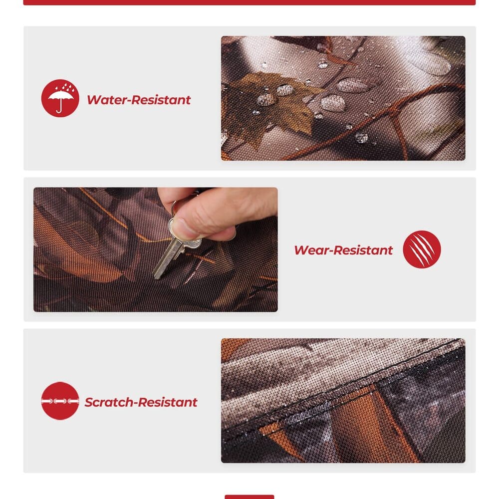 Kemimoto Polaris Ranger XP 1000 Camouflage Seat Cover - 3 Pcs