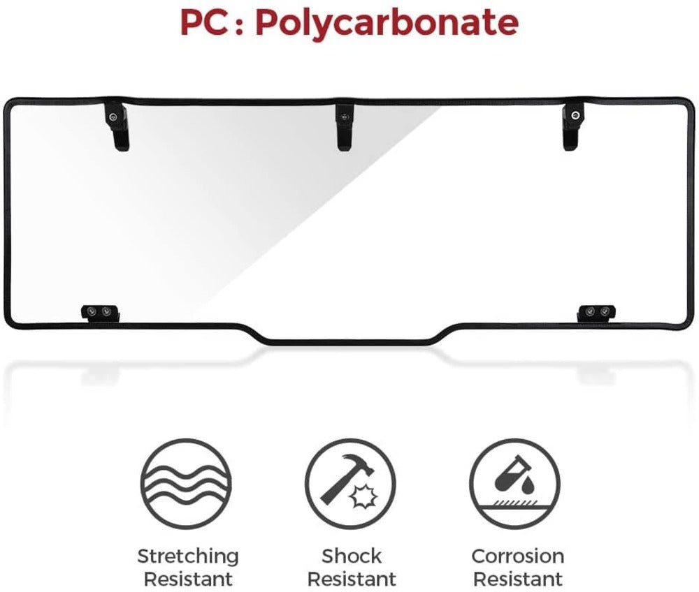 Kemimoto Polaris Ranger XP 1000/Crew Rear Windshield