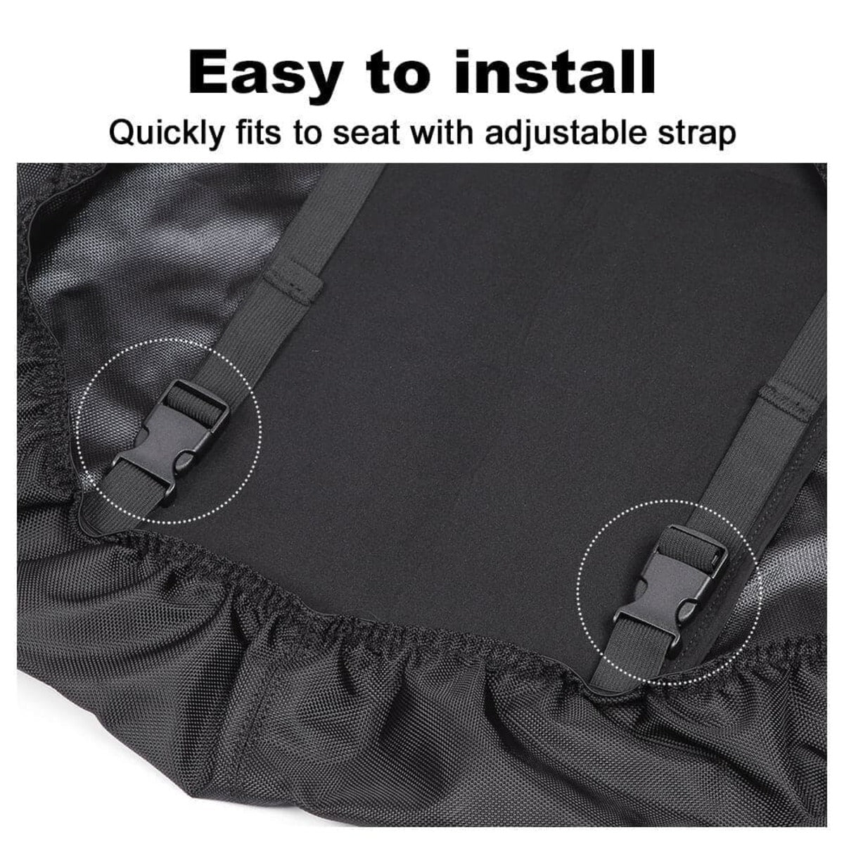 Kemimoto Polaris General 4 1000 Heavy Duty 1680D Oxford Fabric Roof