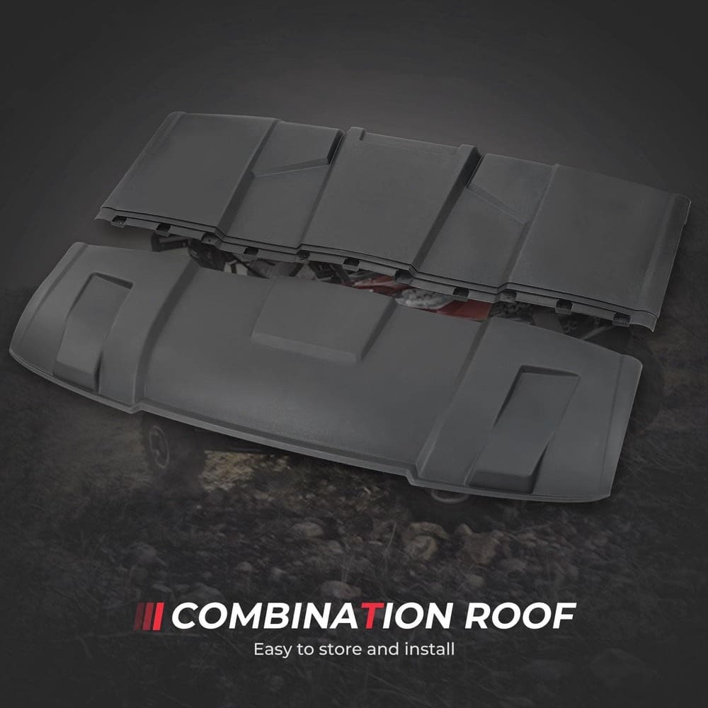 Kemimoto Polaris Ranger XP 1000 3 Seat Plastic Hard Roof