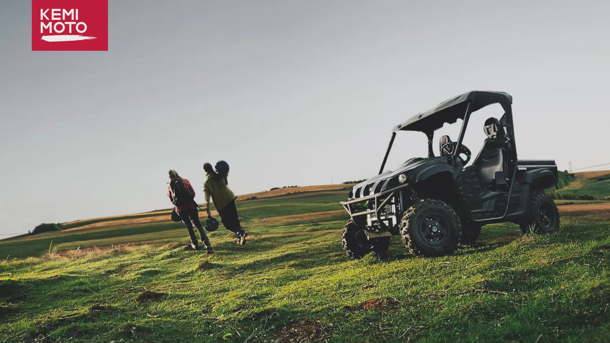 Kemimoto Polaris Ranger XP 800 Bench Seat Covers w/ Back Seat Cover