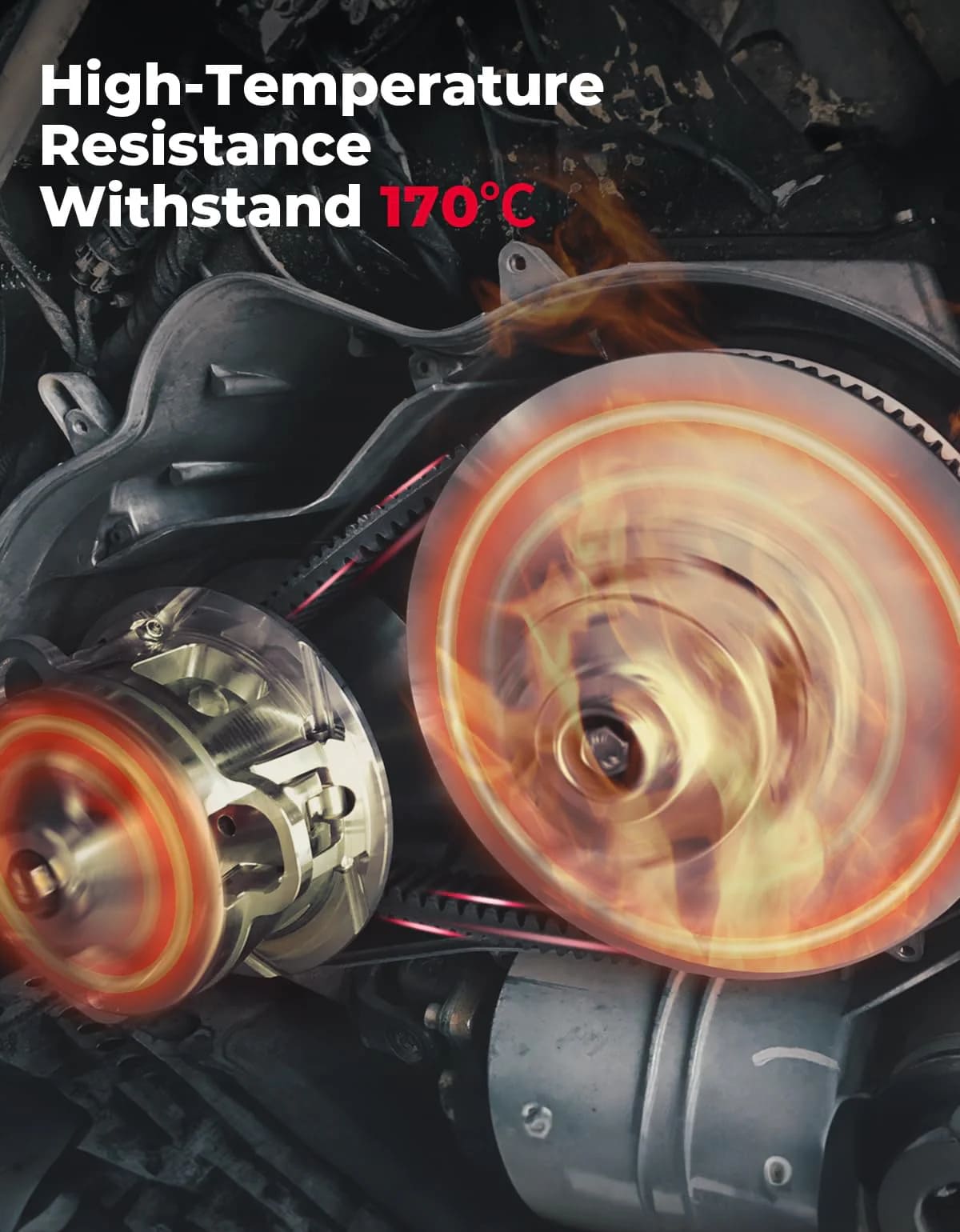 Kemimoto Polaris Ranger XP 900 UTV CVT Drive Belt