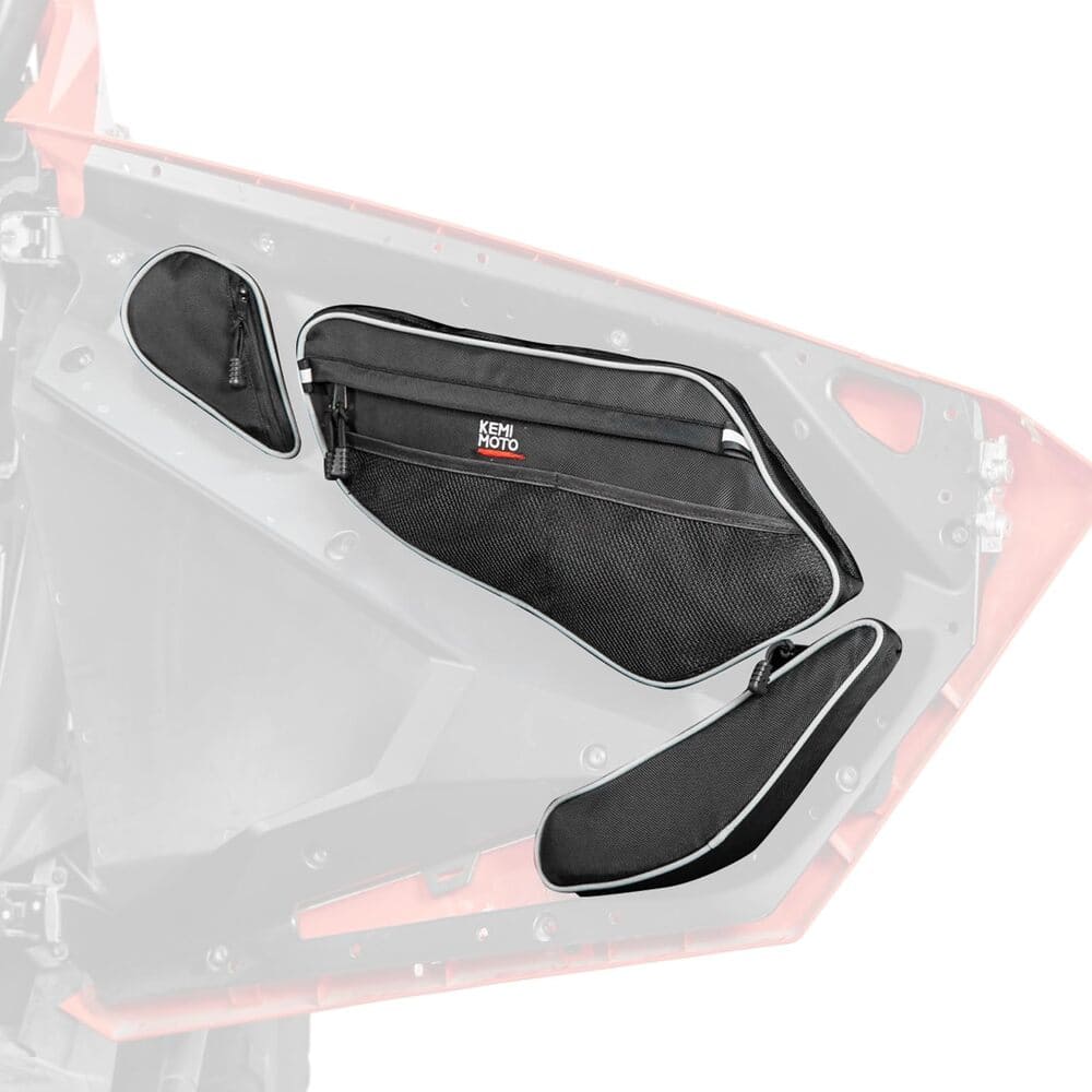 Kemimoto Polaris RZR Pro XP Front Door Bags w/ Knee Pads