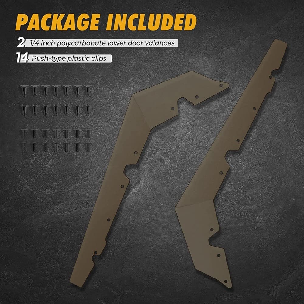 Kemimoto Polaris RZR Pro XP/R Lower Door Panels Insert Kit