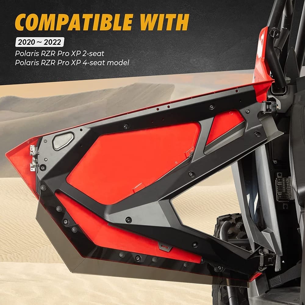Kemimoto Polaris RZR Pro XP/R Lower Door Panels Insert Kit