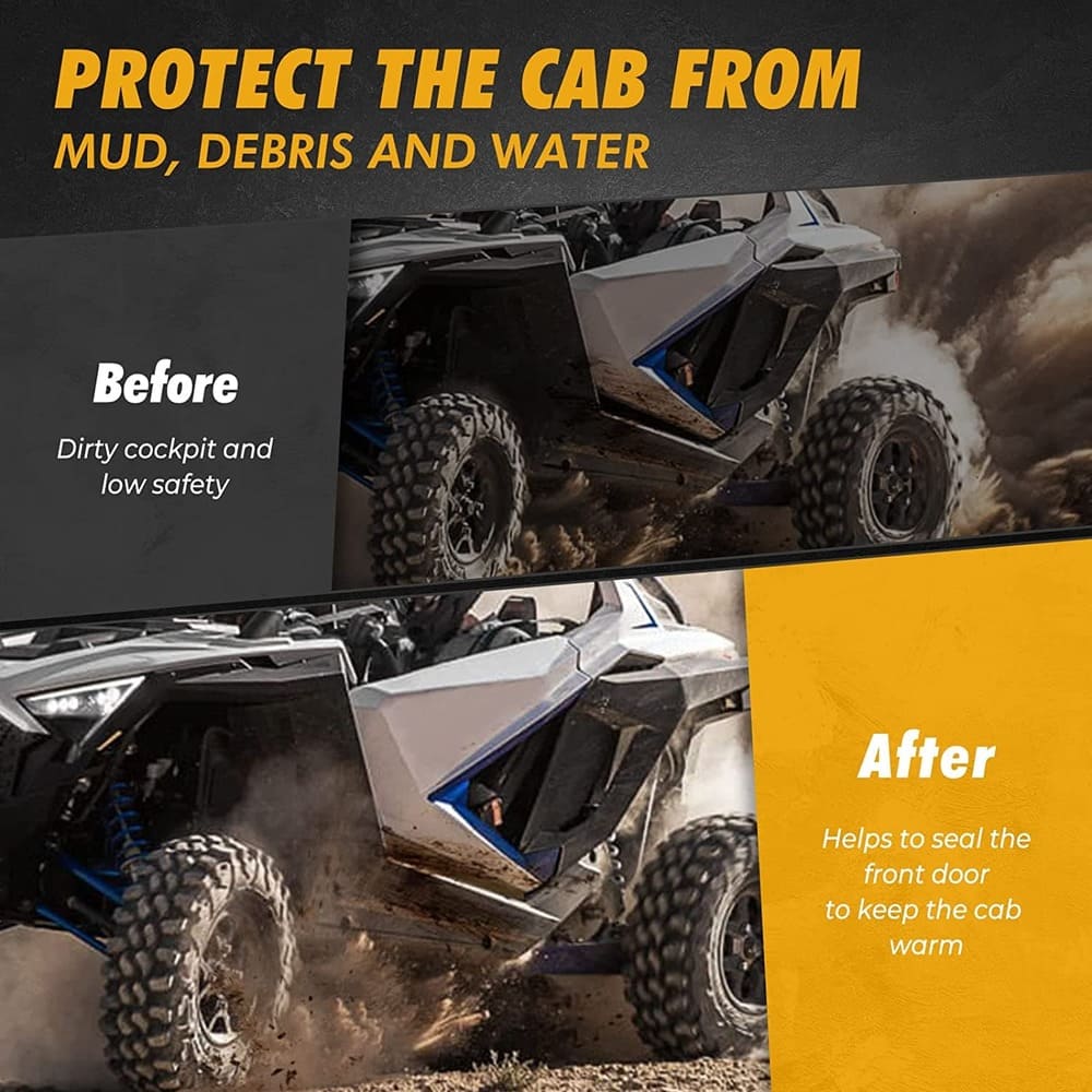 Kemimoto Polaris RZR Pro XP/R Lower Door Panels Insert Kit